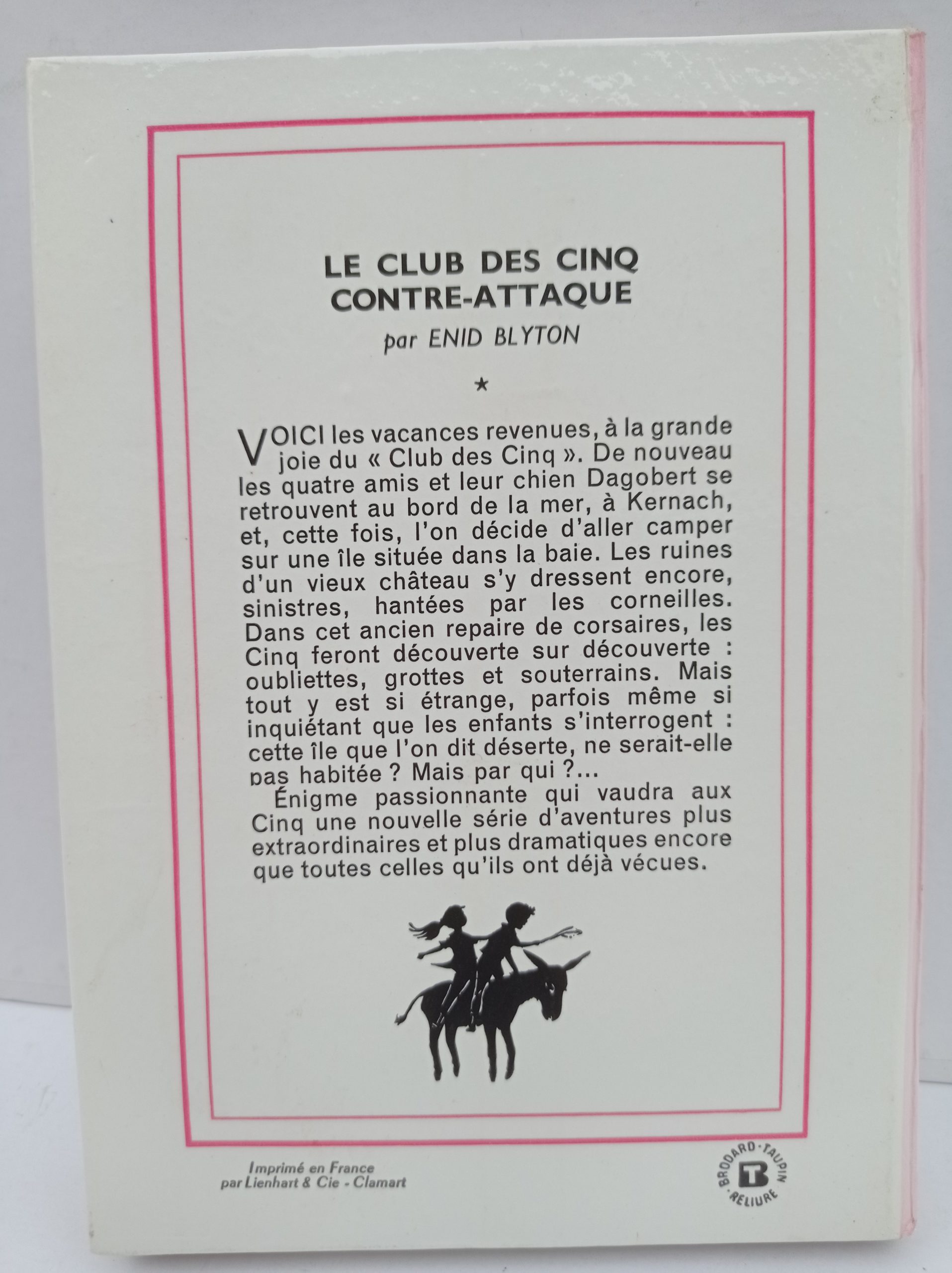  Le Club des Cinq 03 - Le Club des Cinq contre-attaque - Blyton,  Enid - Livres