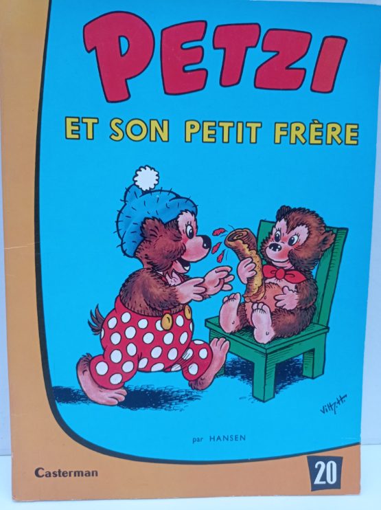 BD Petzi et son petit frère n°20