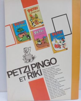 BD Petzi et son petit frère n°20