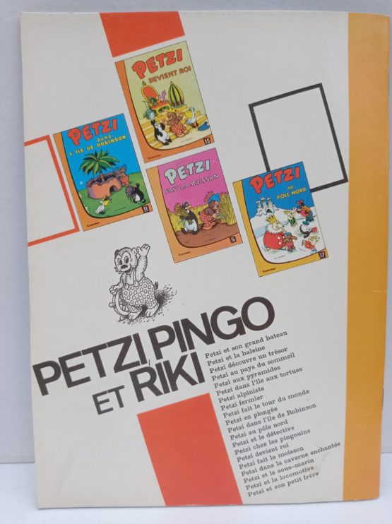 BD Petzi et son petit frère n°20