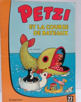 BD Petzi et la course de bateaux n° 22