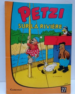 BD Petzi sur la rivière n°27
