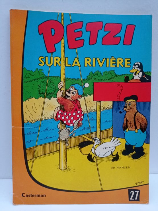 BD Petzi sur la rivière n°27