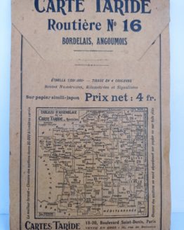 Carte routière TARIDE n°16