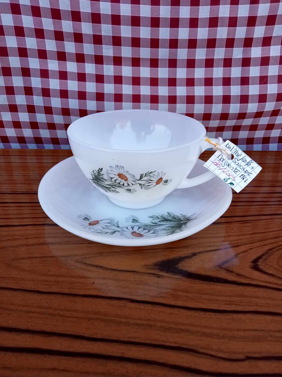 tasse à thé marguerite